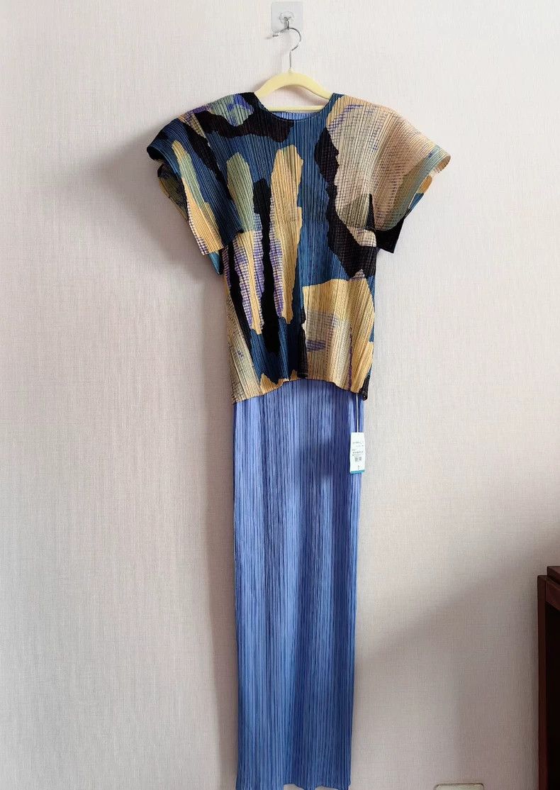 Issey Miyake Issey Miyake size:3 Yellow and Blue Cosmic Meteorite Serie Size S / US 4 / IT 40 - 9 Thumbnail