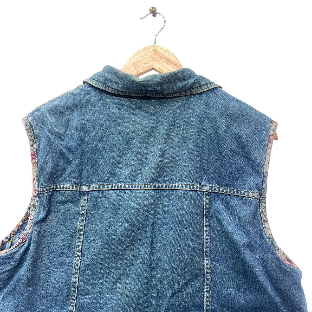 Japanese Brand Japanese Brand Denim Vest Jacket Size M / US 6-8 / IT 42-44 - 5 Thumbnail