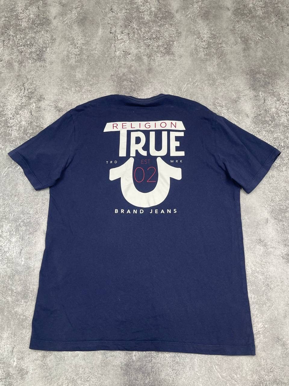True Religion True Religion Men Cotton T-Shirt Blue Size L Size US L / EU 52-54 / 3 - 6 Thumbnail