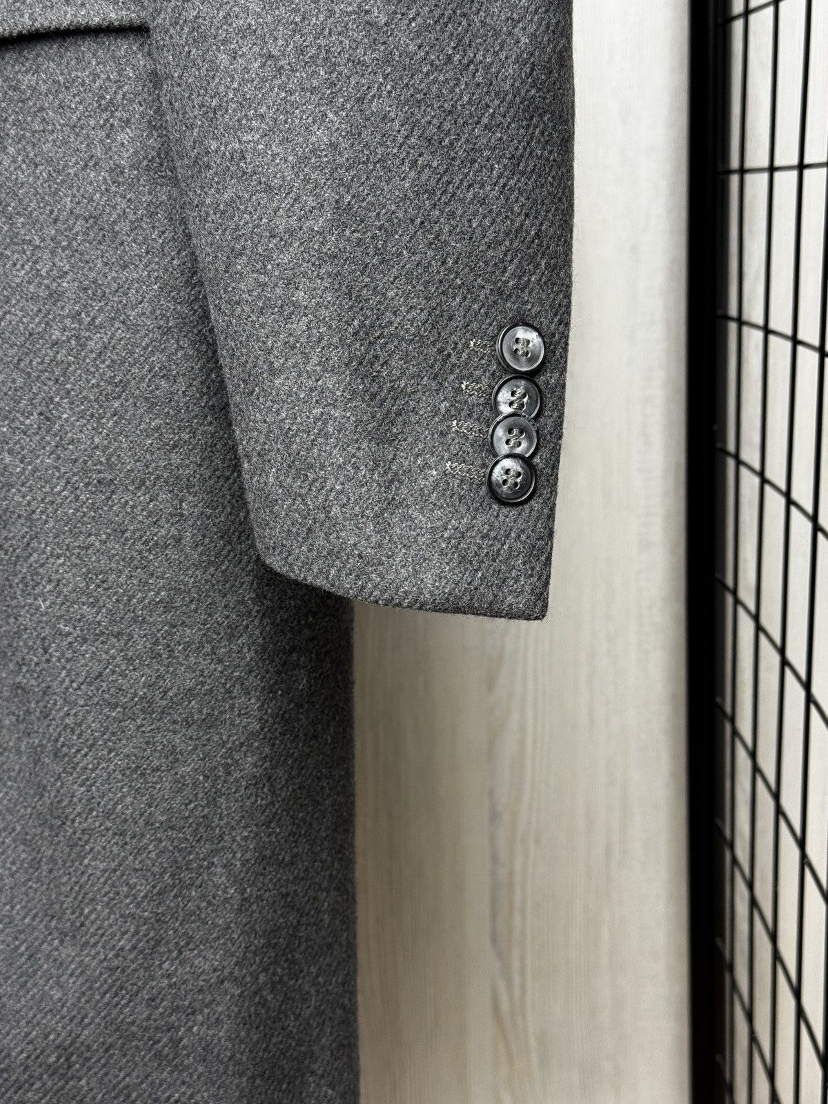 Ballantyne Ballantyne 100% Wool grey heavy coat with lining Italy made Size US XL / EU 56 / 4 - 7 Thumbnail