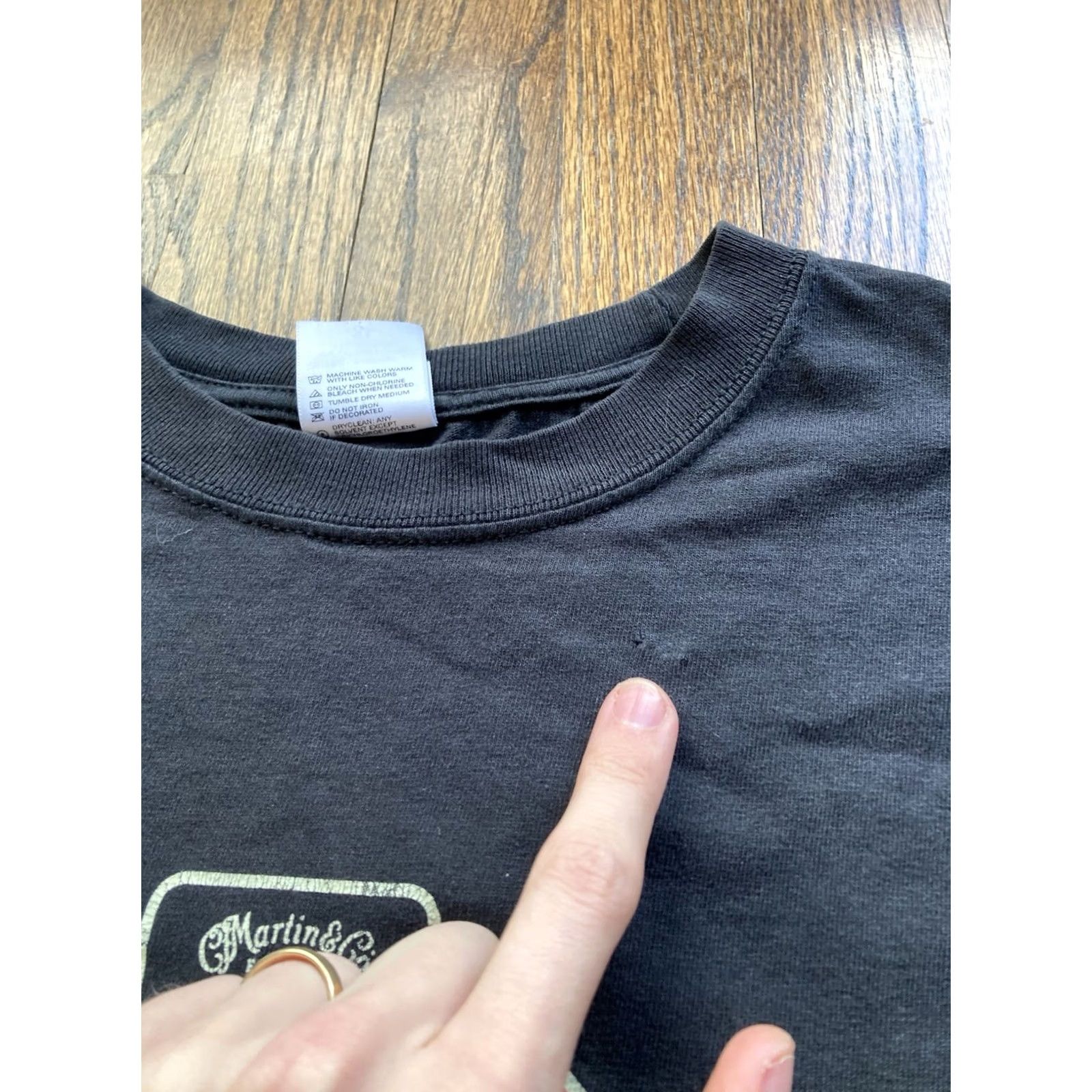 Anvil VINTAGE CF Martin Guitars Shirt XL Long Sleeve Black Mens Y2K Size US XL / EU 56 / 4 - 7 Thumbnail