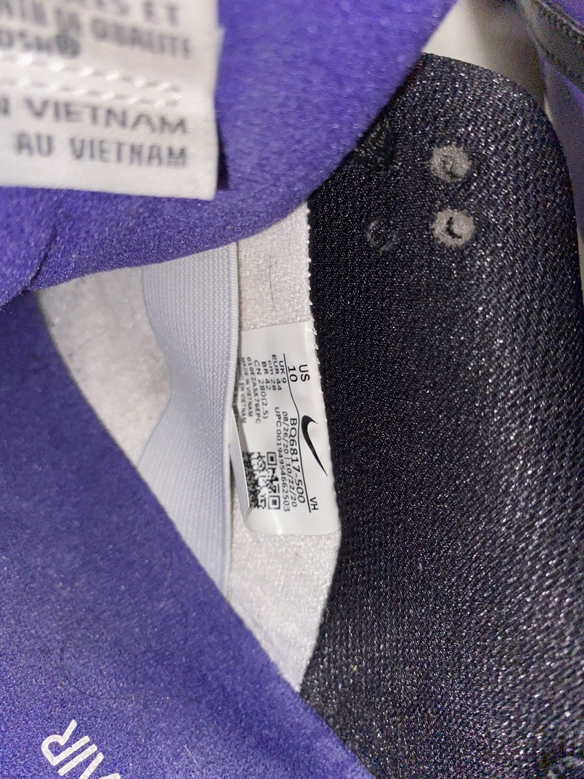 Nike Nike SB Dunk Low Court Purple Size US 10 / EU 43 - 8 Thumbnail
