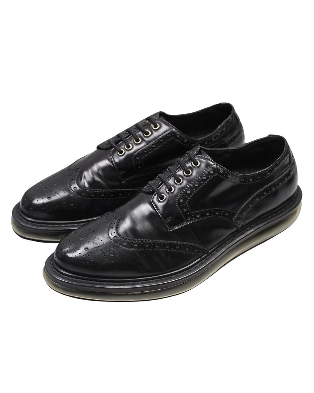 Prada 2000S PRADA HYBRID BROGUE DERBY SHOES Size US 6 / EU 39 - 1 Thumbnail