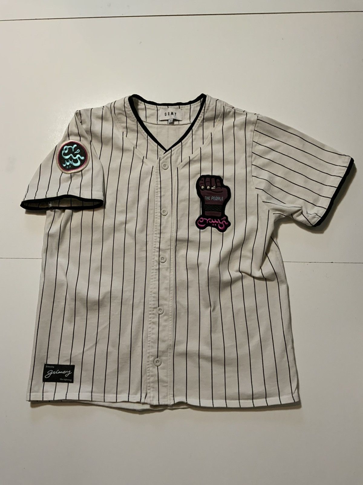 Other Grimey The Infamous GRMY The People Striped Baseball Jersey Size US M / EU 48-50 / 2 - 3 Thumbnail