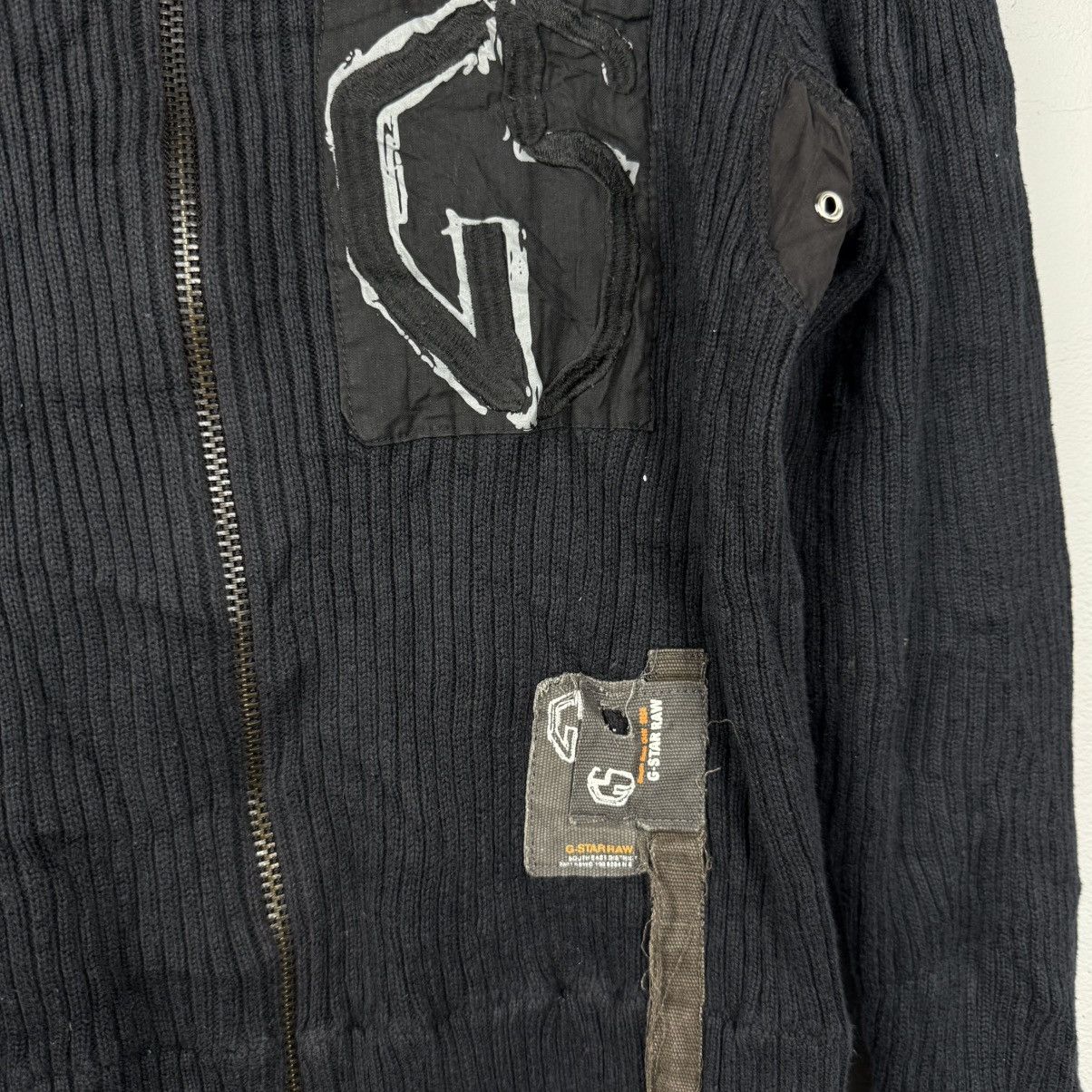 G-Star Vintage Y2K Avant Garde Sweater G-Star Raw Size US M / EU 48-50 / 2 - 2 Thumbnail