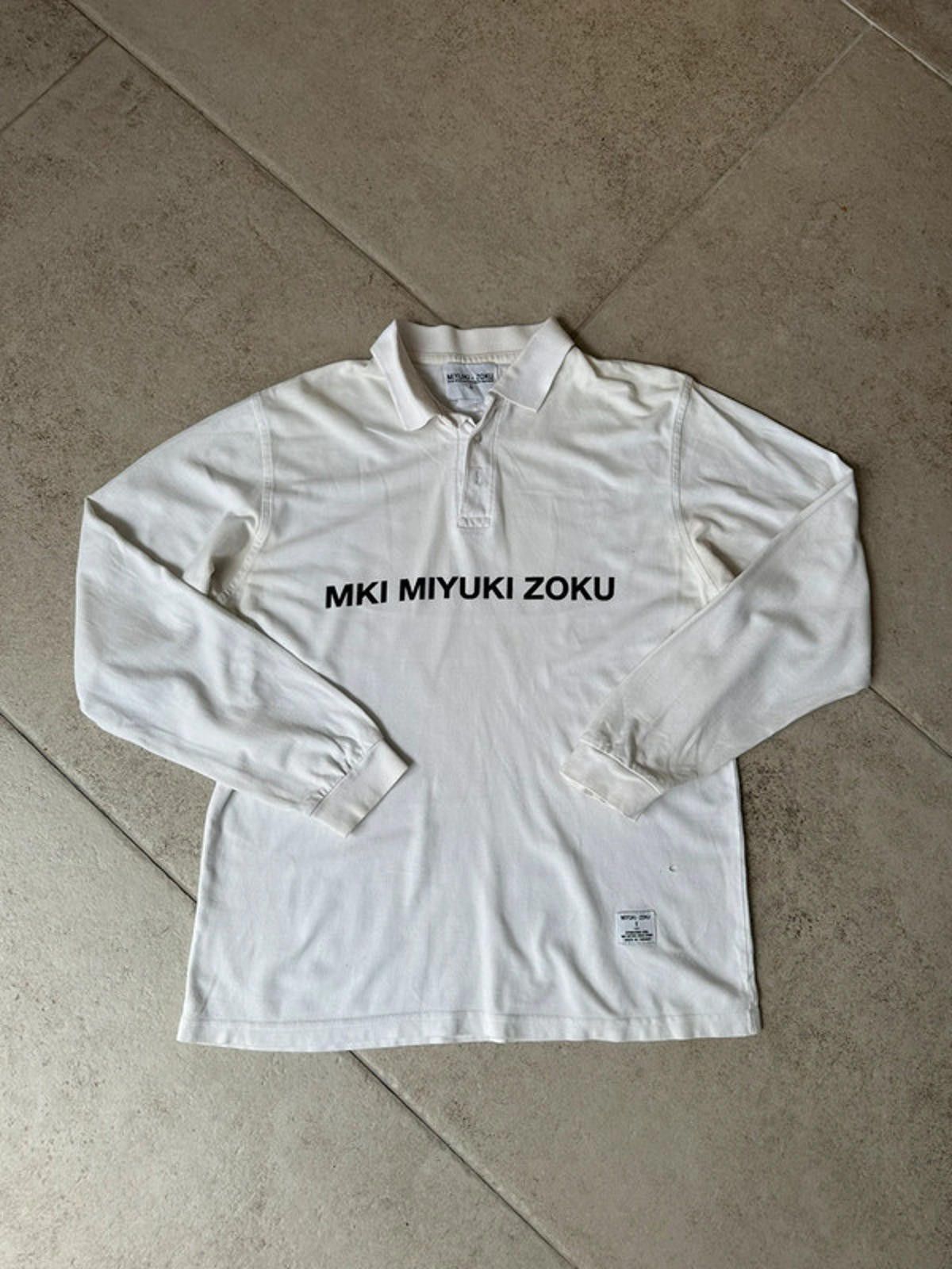 Mki Miyuki Zoku MKI Longsleeve Polo Size US M / EU 48-50 / 2 - 1 Thumbnail
