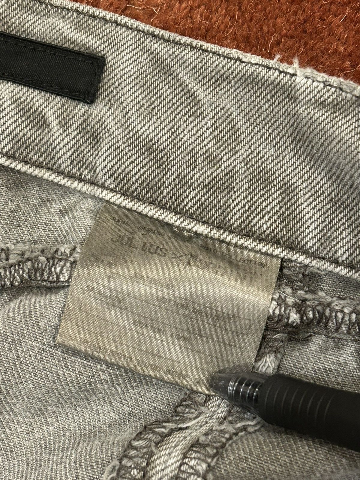 Julius JULIUS_7 SS10 SPIRAL TWISTED SEAM DENIM Size US 32 / EU 48 - 13 Thumbnail