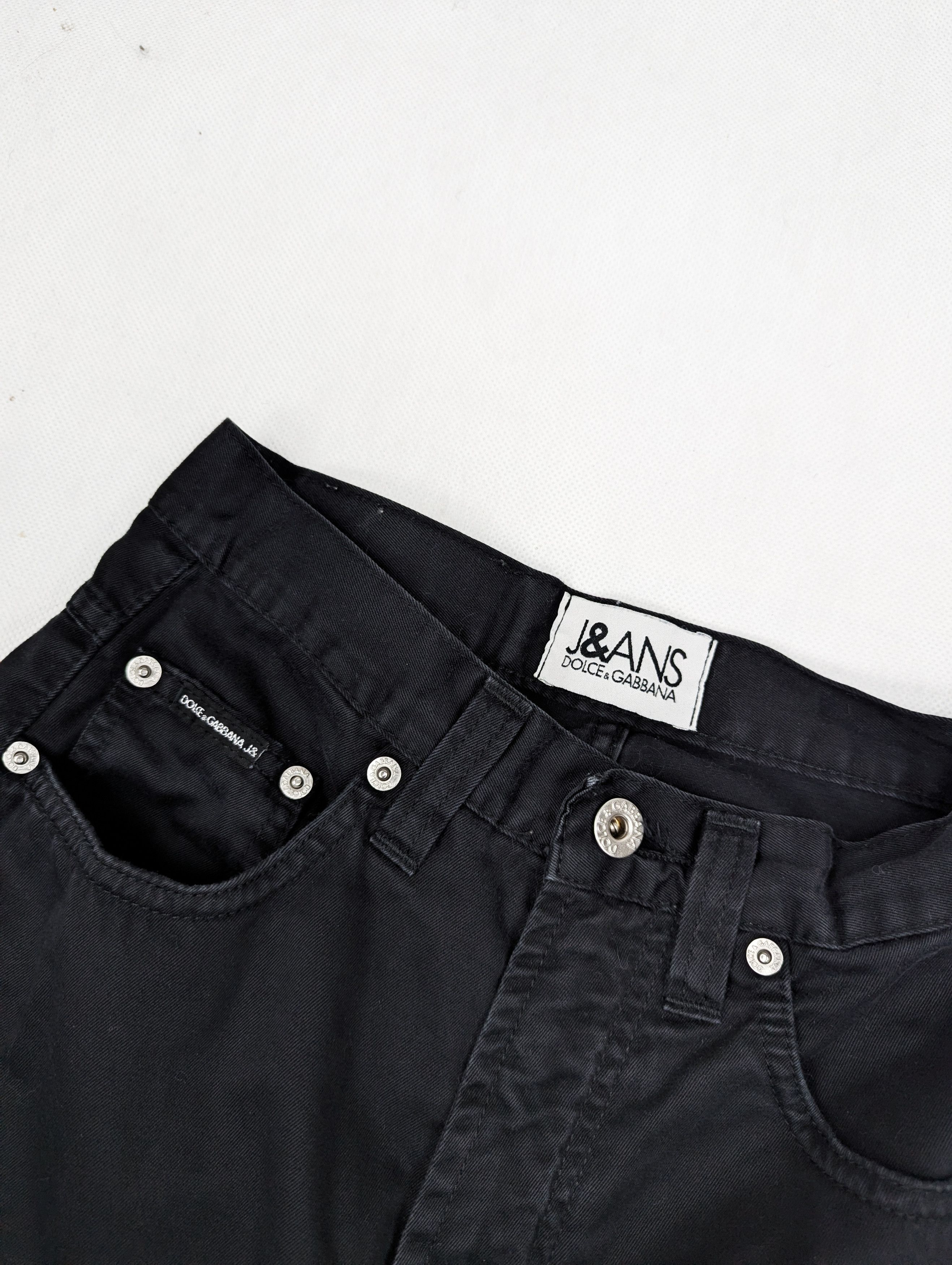 Dolce & Gabbana Dolce Gabbana black jeans Size 28" / US 6 / IT 42 - 4 Thumbnail