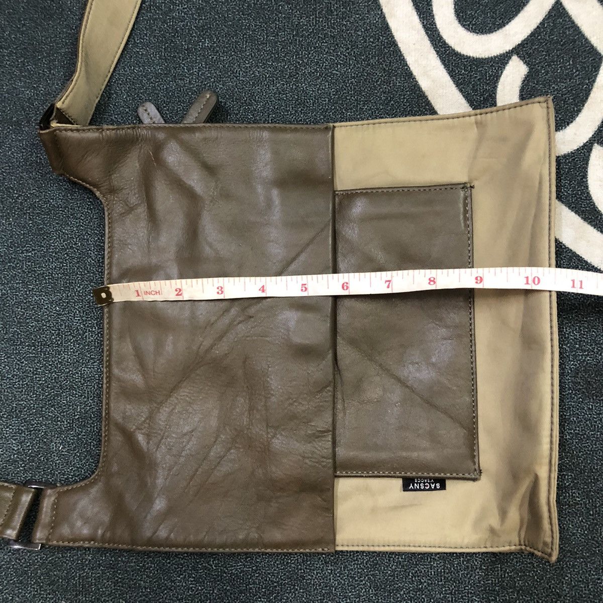 Yohji Yamamoto Yohji Yamamoto Sacsny Ysaccs Sling Bag Size ONE SIZE - 11 Thumbnail