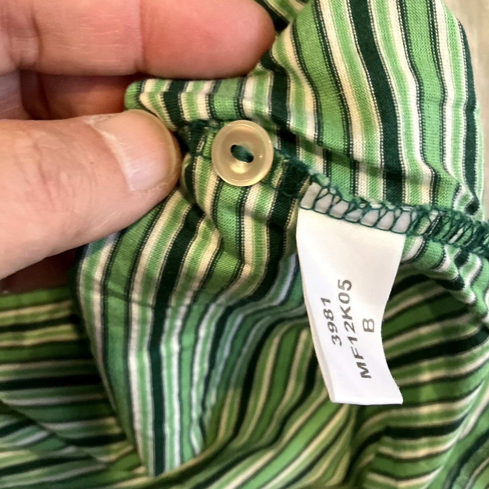 Peter Millar Peter Millar Green Stripe Golf Polo Large Hawaii The Experience at Koele Men Size US L / EU 52-54 / 3 - 5 Thumbnail