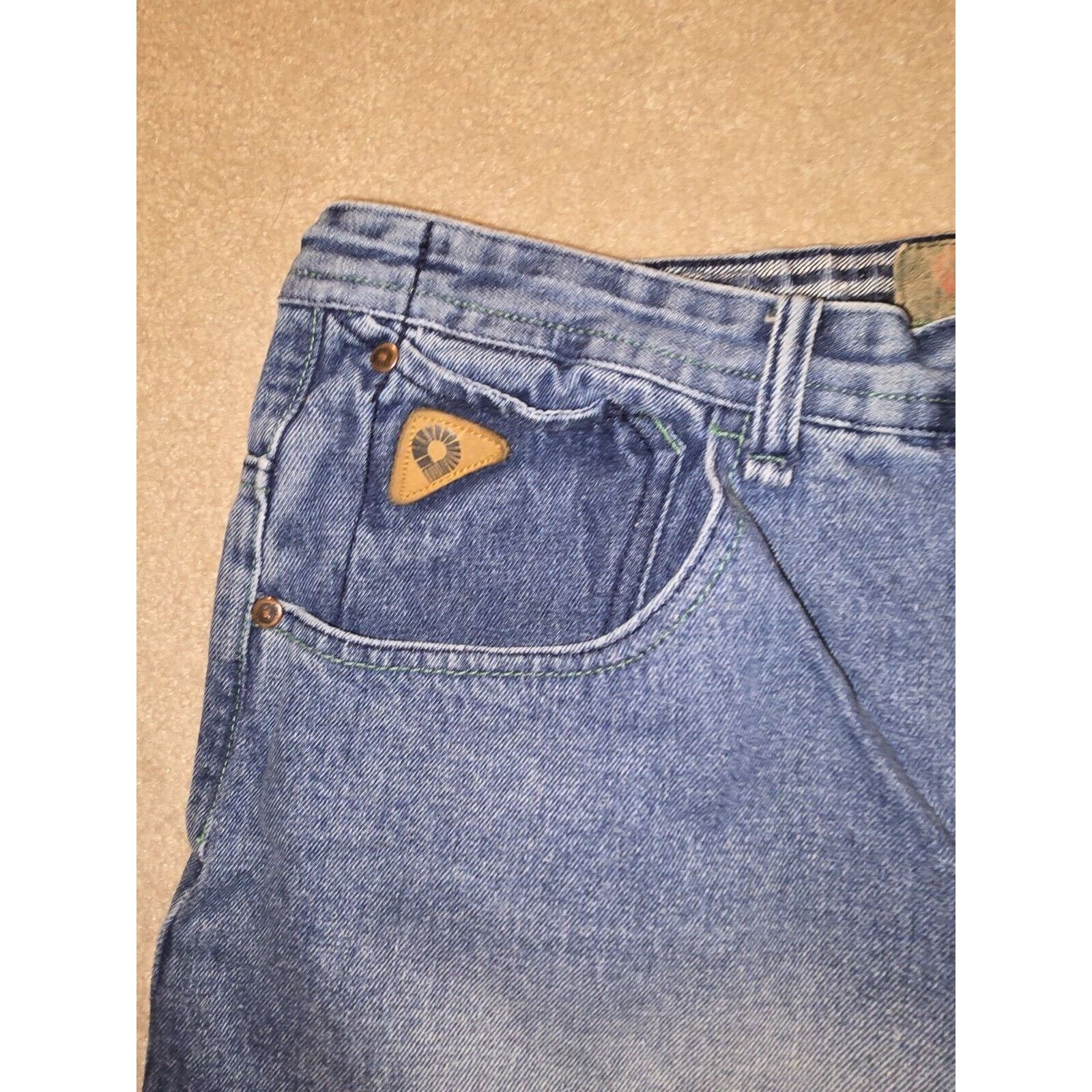 Akademiks Vintage Akademiks Jeans Mens 36x32 Baggy Logo Hip Hop Y2K Size US 36 / EU 52 - 4 Thumbnail