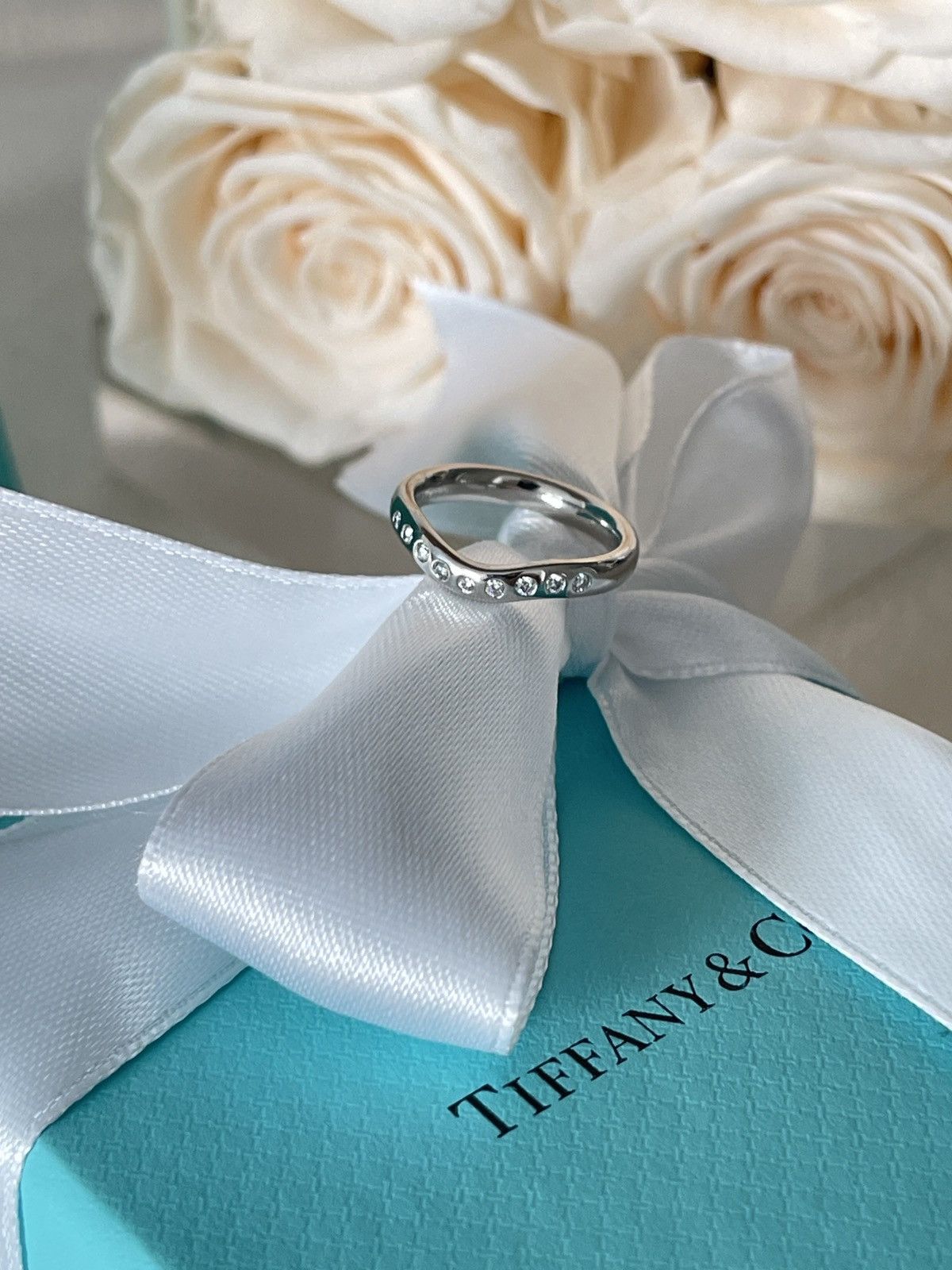 Tiffany & Co. Tiffany & Co. Elsa Peretti Ring in Platinum size 4 $2,800 Size ONE SIZE - 13 Thumbnail