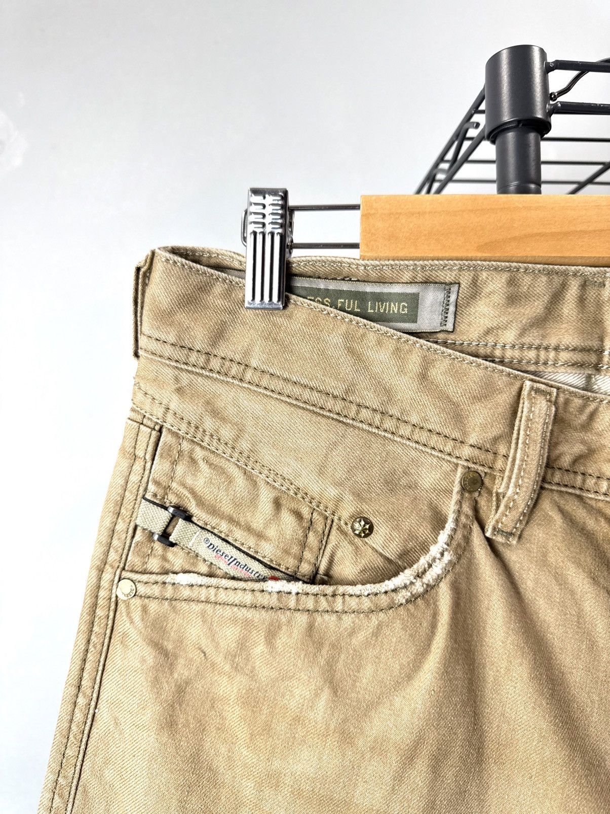Diesel Diesel Belter Denim Pants Archive Distressed Y2K Size US 32 / EU 48 - 6 Thumbnail
