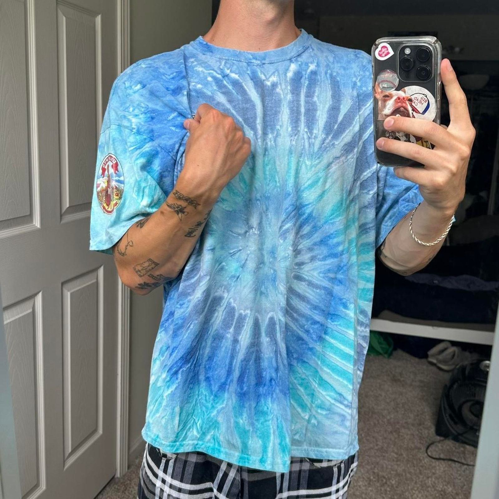 Vintage Tie Dye Gilbert’s El Indio Santa Monica Graphic Shirt Size US XXL / EU 58 / 5 - 4 Thumbnail