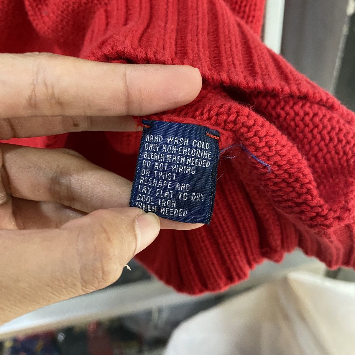 Polo Ralph Lauren Vintage 90s Polo Ralph Lauren Polo Small Pony Knitwear Vest Size US XXL / EU 58 / 5 - 8 Thumbnail