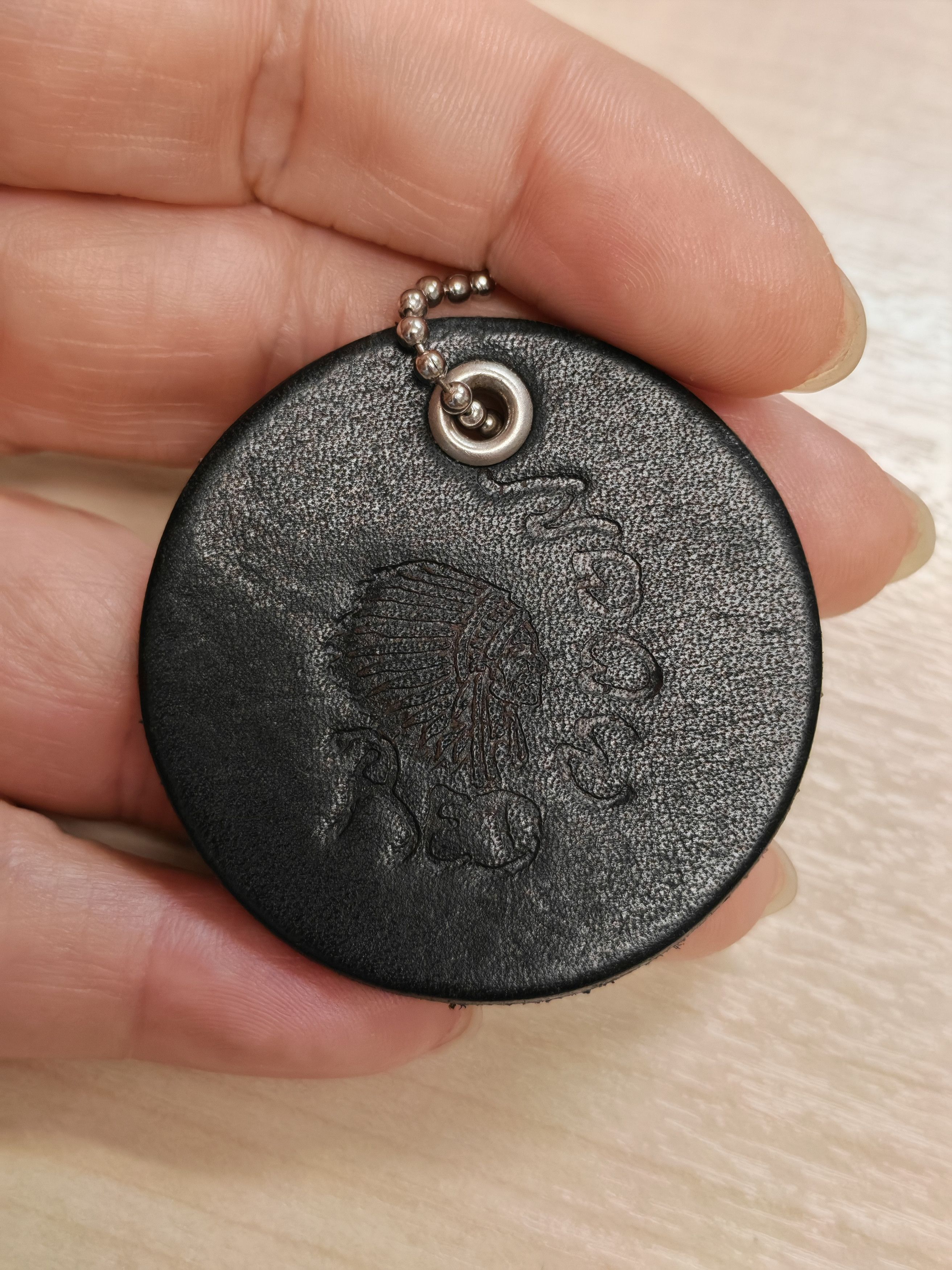 Redmoon REDMOON LEATHER KEYCHAIN Size ONE SIZE - 2 Thumbnail
