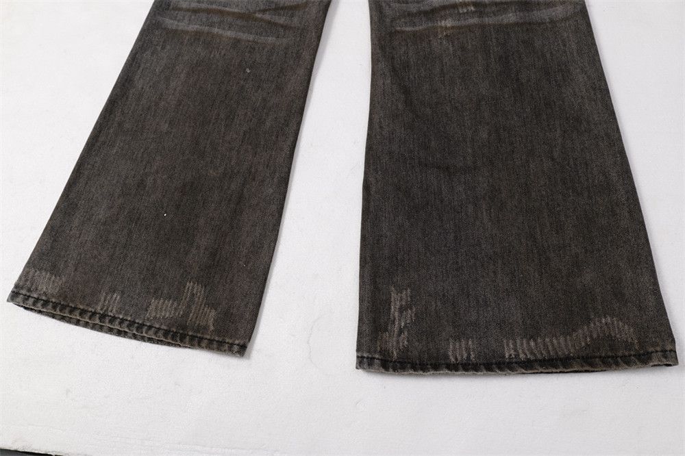 Vintage Men's ripped washed distressed loose bootcut jeans Size US 32 / EU 48 - 5 Thumbnail