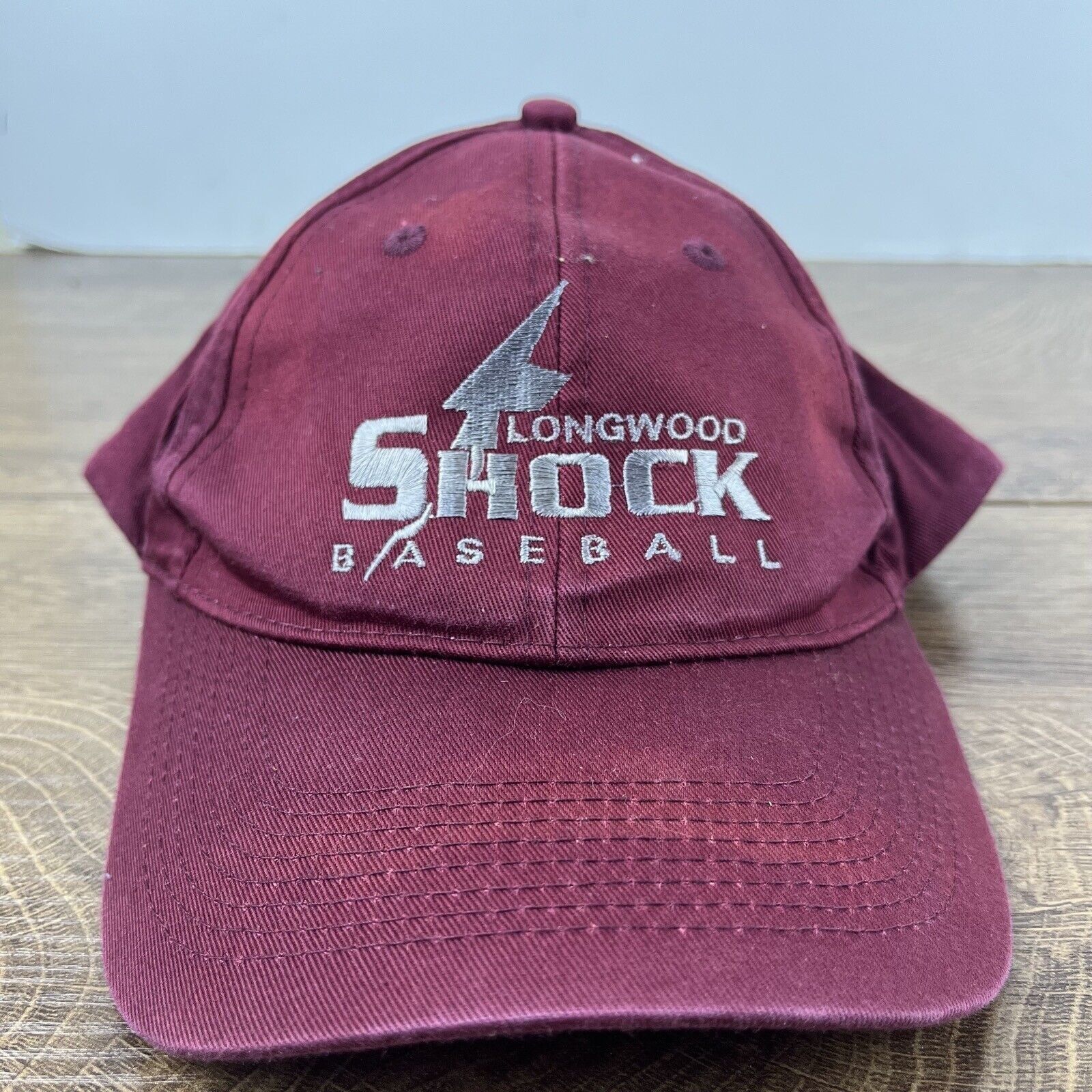Other Longwood Shock Baseball Hat Red Hat Adjustable Hat Red Adult Size ONE SIZE - 3 Thumbnail