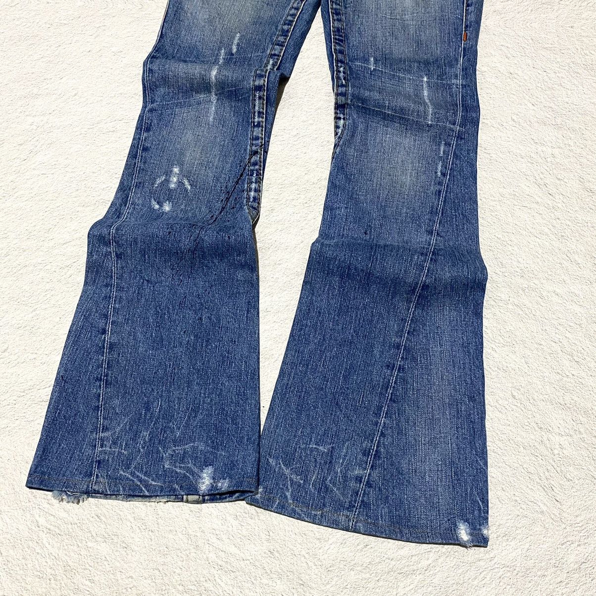True Religion 🔥RARE🔥 Vintage 2000s True Religion Flared Jeans Size 25" / US 0 / IT 36 - 5 Thumbnail