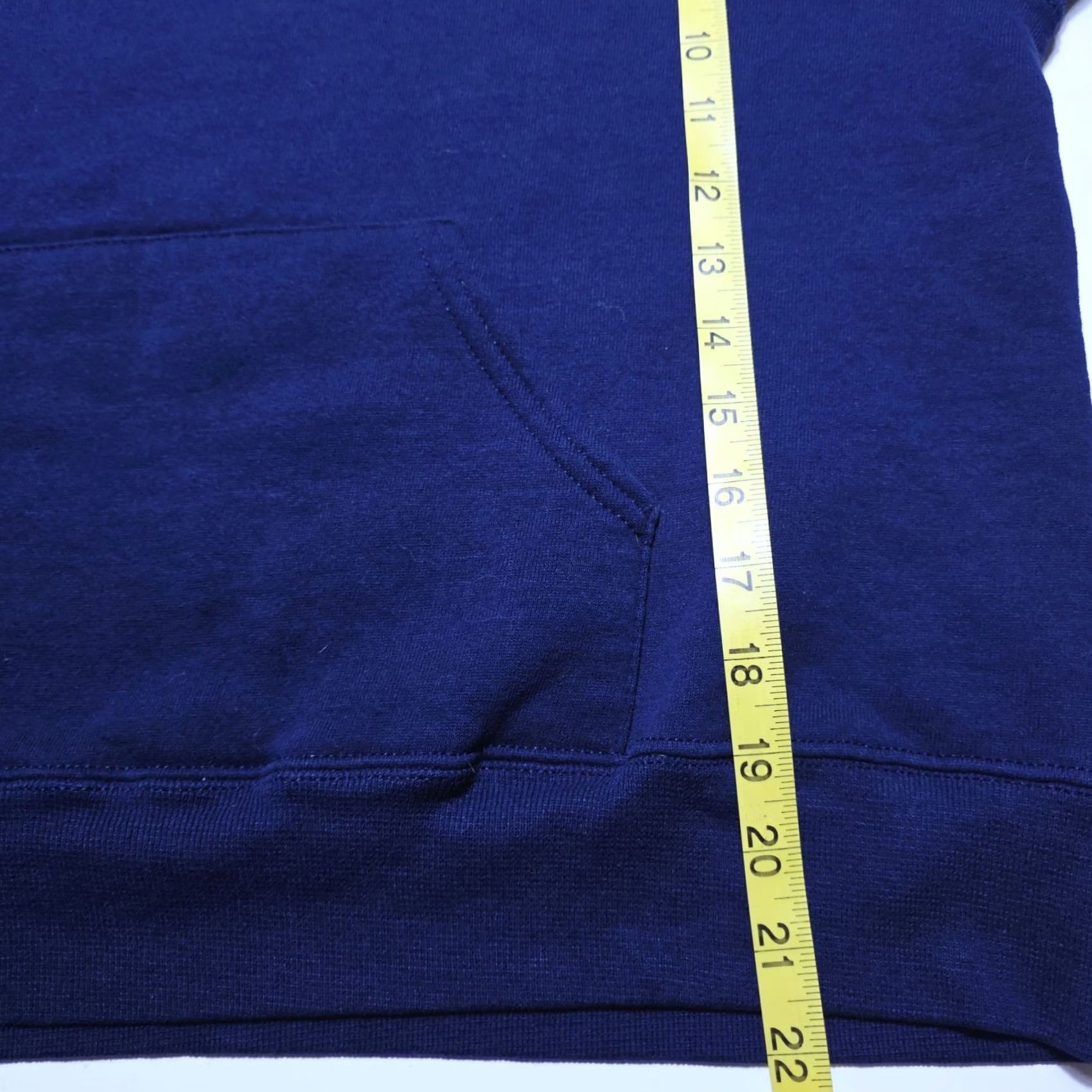 Russell Athletic Michigan Wolverines Hoodie Women Russell Athletic Blue XL Kangaroo Pocket Fleece Pullover Graphic Print Hooded Outdoor Sports User: All Seasons Size XL / US 12-14 / IT 48-50 - 6 Thumbnail