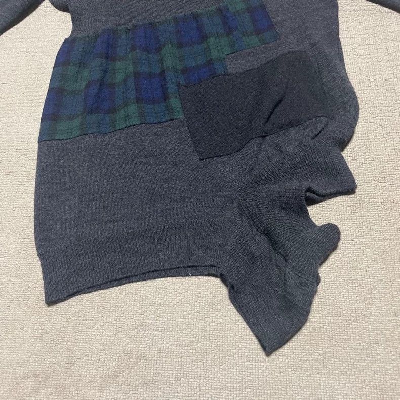 Y's Y's Early Patchwork Irregular Sweater Size US M / EU 48-50 / 2 - 4 Thumbnail