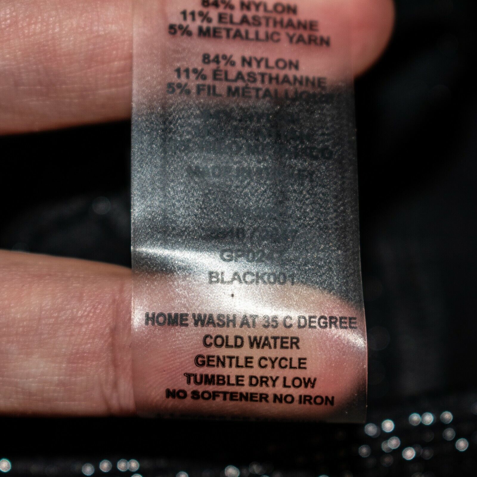 Good American GOOD AMERICAN Women's Side Panel Leggings Metallic Size 25" / US 0 / IT 36 - 7 Thumbnail