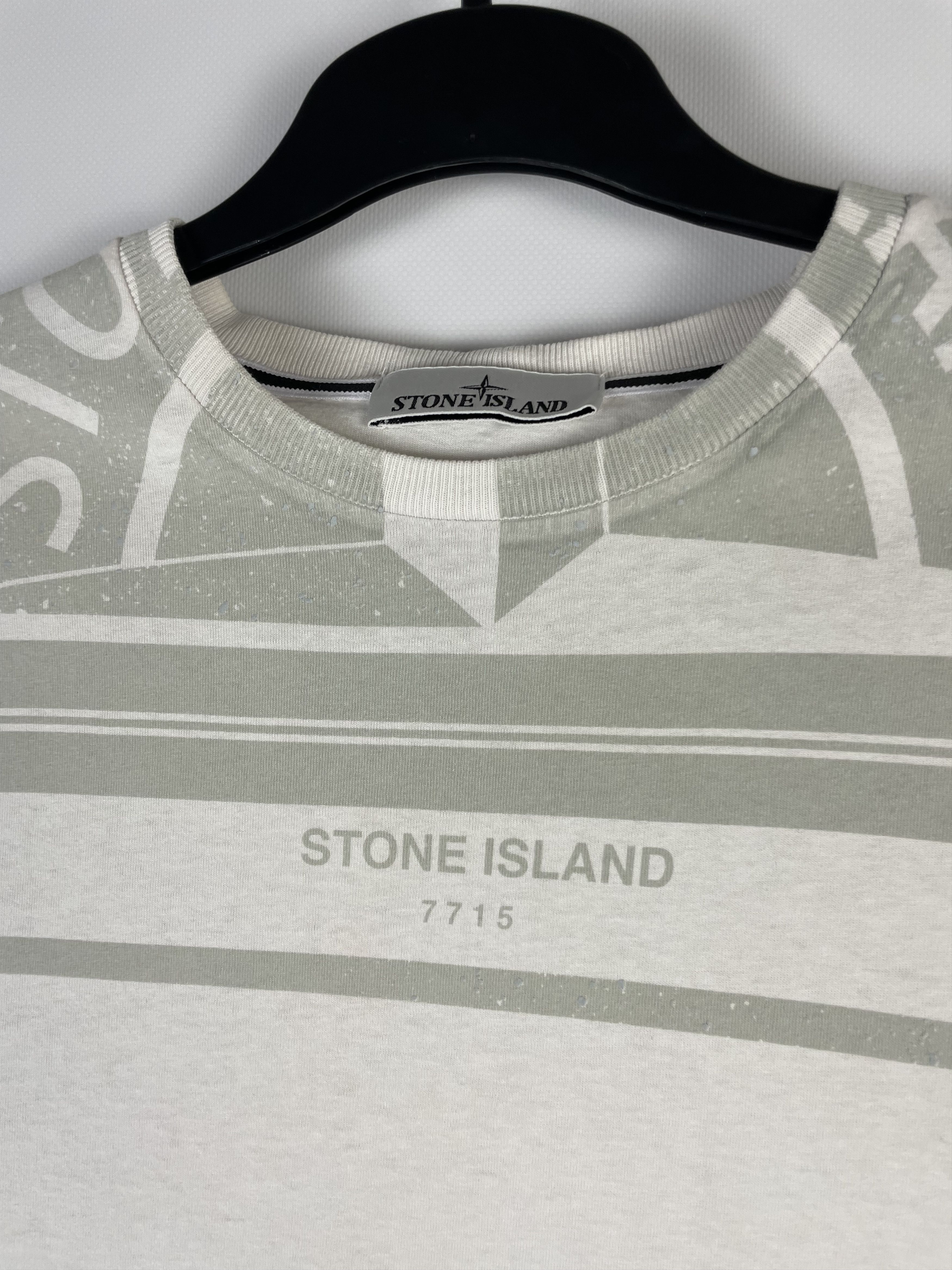 Stone Island Vintage Stone Island Center Logo T-Shirt Size US M / EU 48-50 / 2 - 3 Thumbnail
