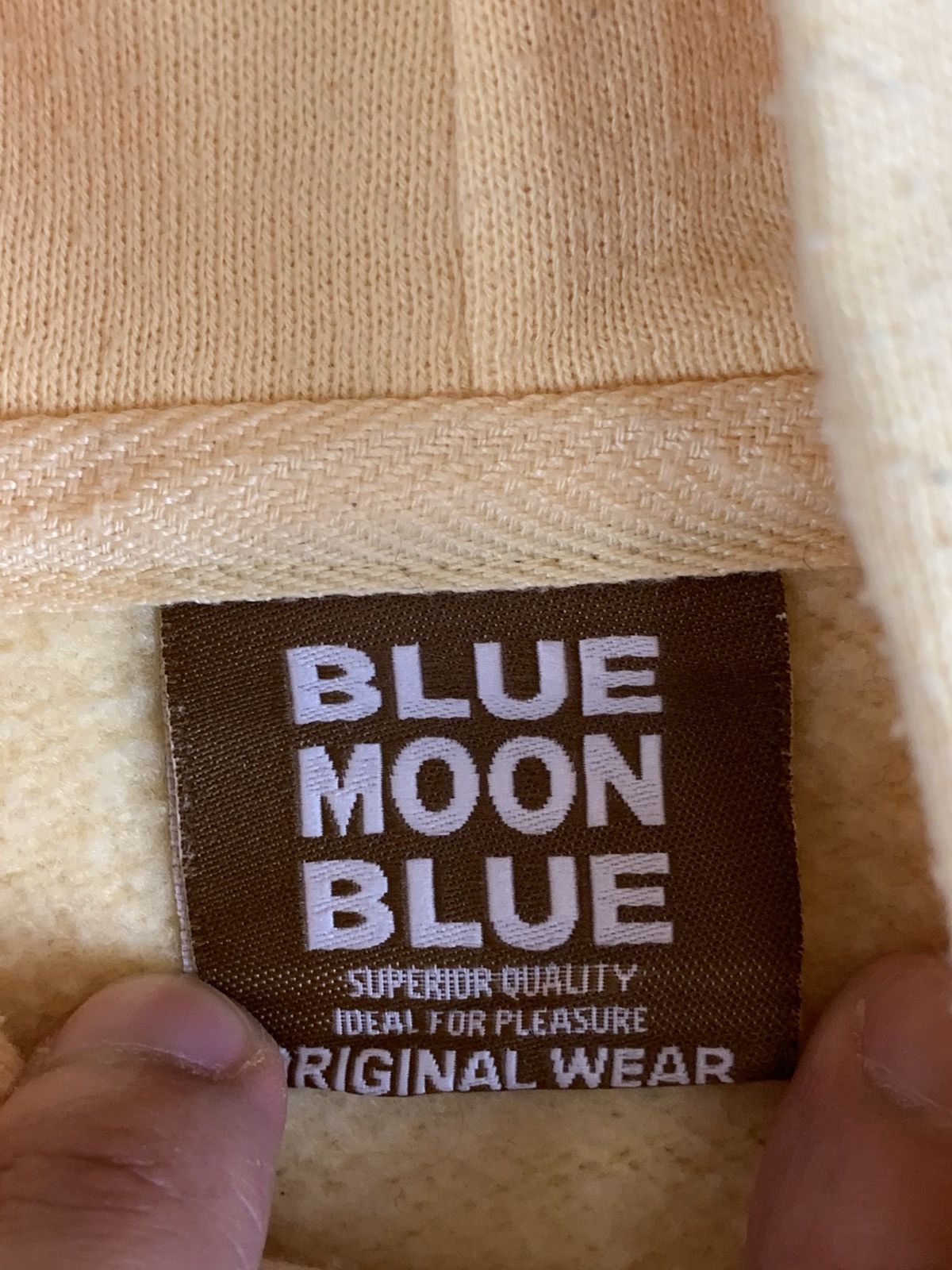 Vintage Vintage Blue Moon Blue Hoodie Size US S / EU 44-46 / 1 - 5 Thumbnail