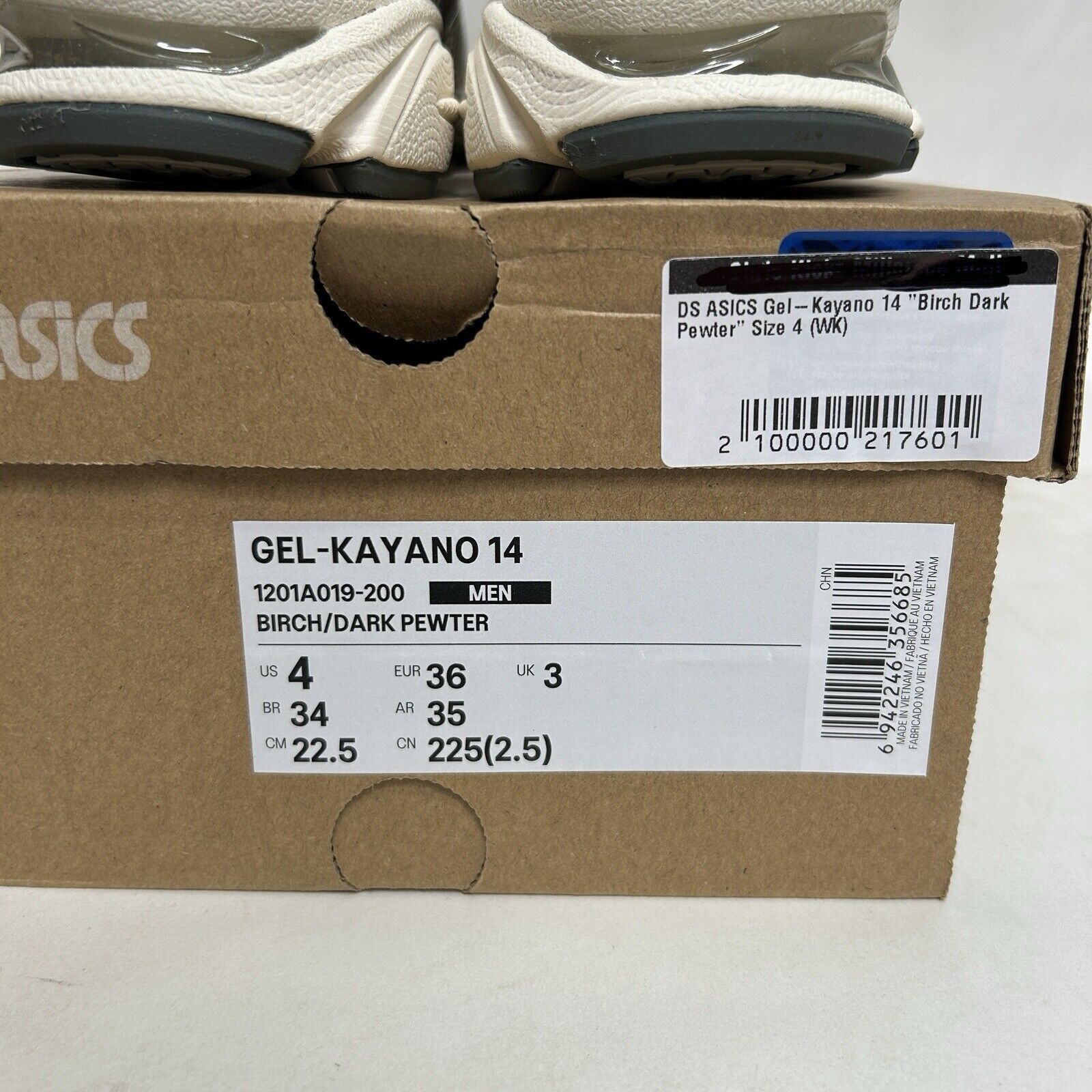 Asics ASICS Gel Kayano 14 “Birch Dark Pewter” 2024 Size US 5.5 / IT 35.5 - 5 Thumbnail
