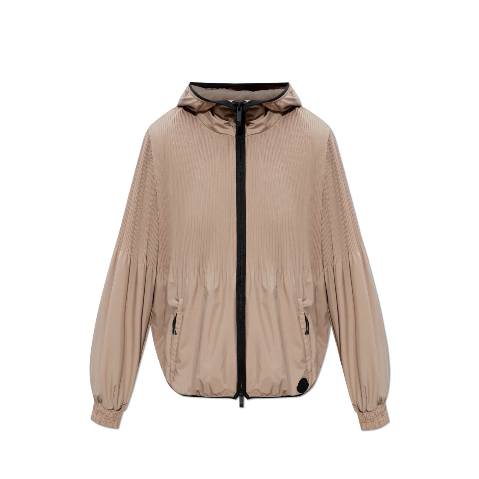 MONCLER Anemone $1640 Women's Beige Hooded Jacket New (Women