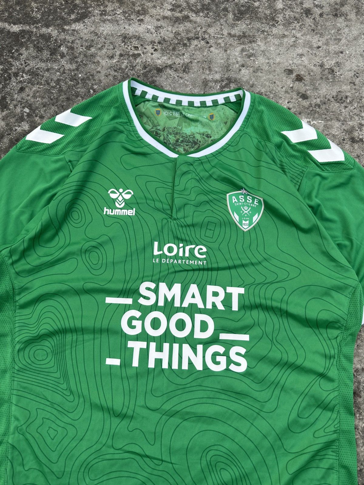 Hummel ASSE Saint-Etienne Hummel Soccer Jersey Streetwear Rare M Size US M / EU 48-50 / 2 - 2 Thumbnail