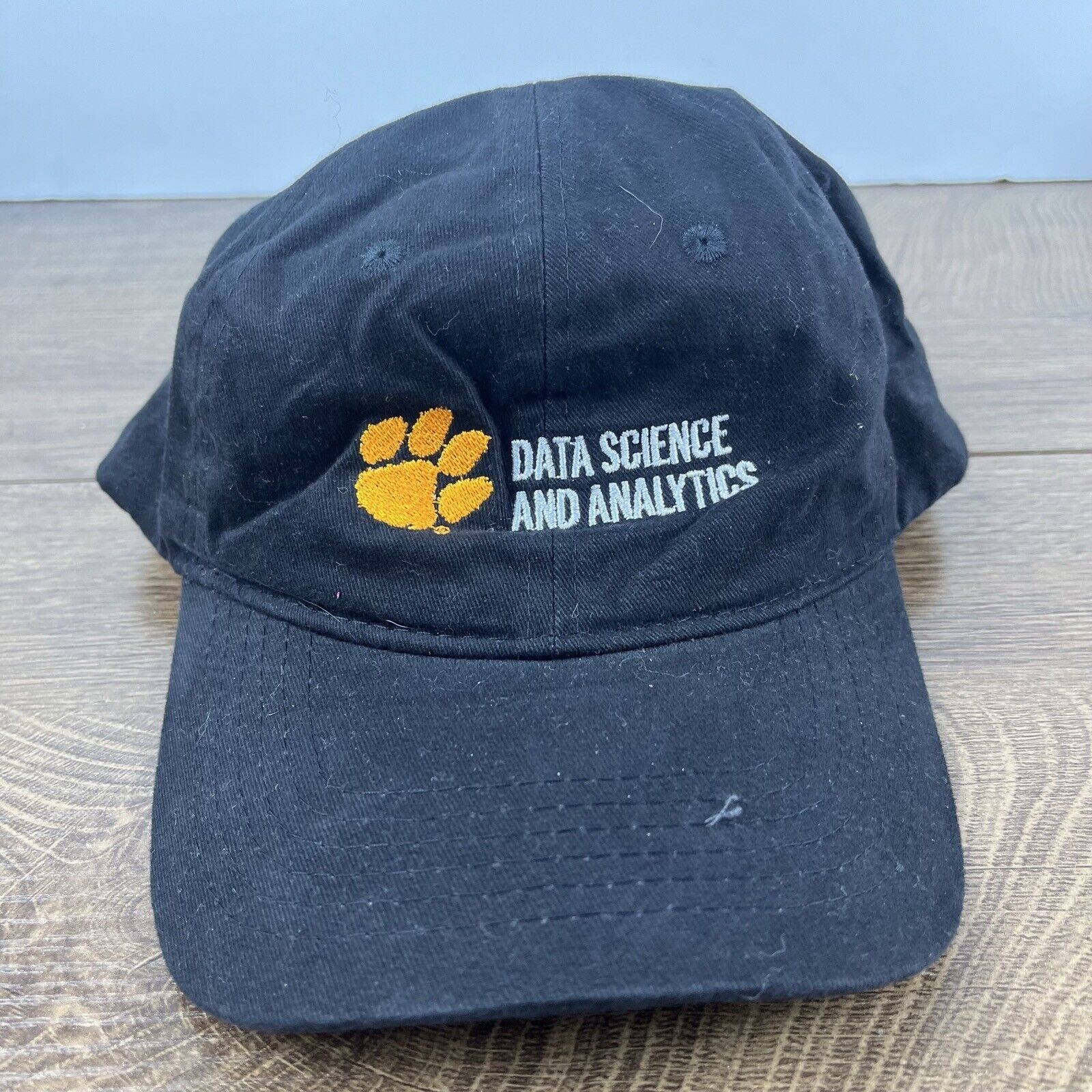 Other Clemson Data Science Analytics Hat Adjustable Hat Black Hat Size ONE SIZE - 2 Thumbnail