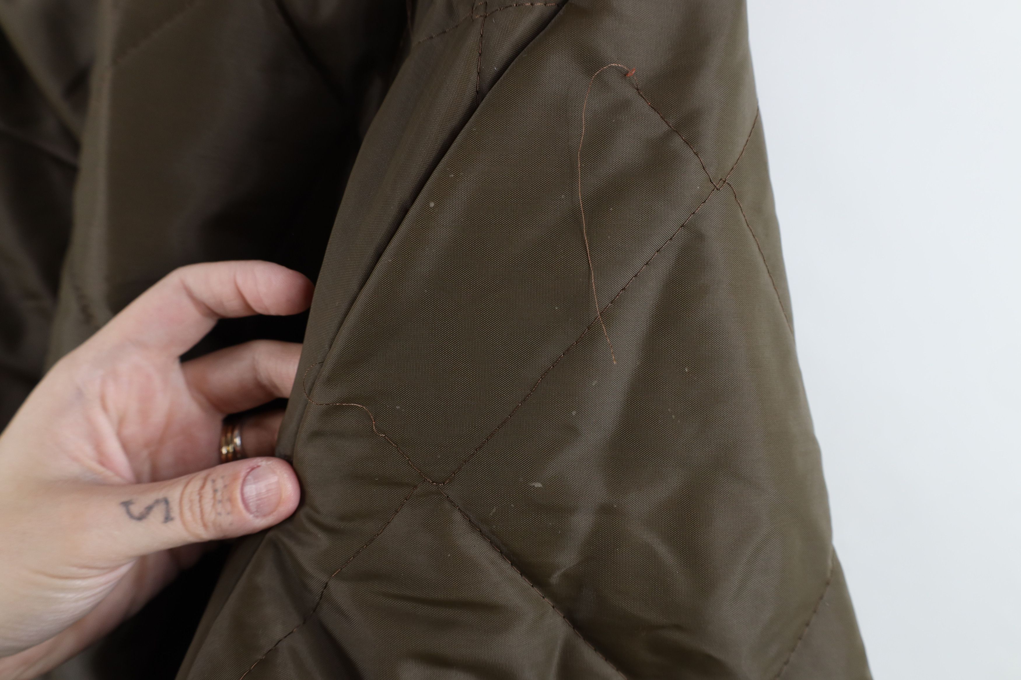 Vintage Vintage 70s Streetwear Insulated Puffer Jacket Brown USA Size US XL / EU 56 / 4 - 11 Thumbnail