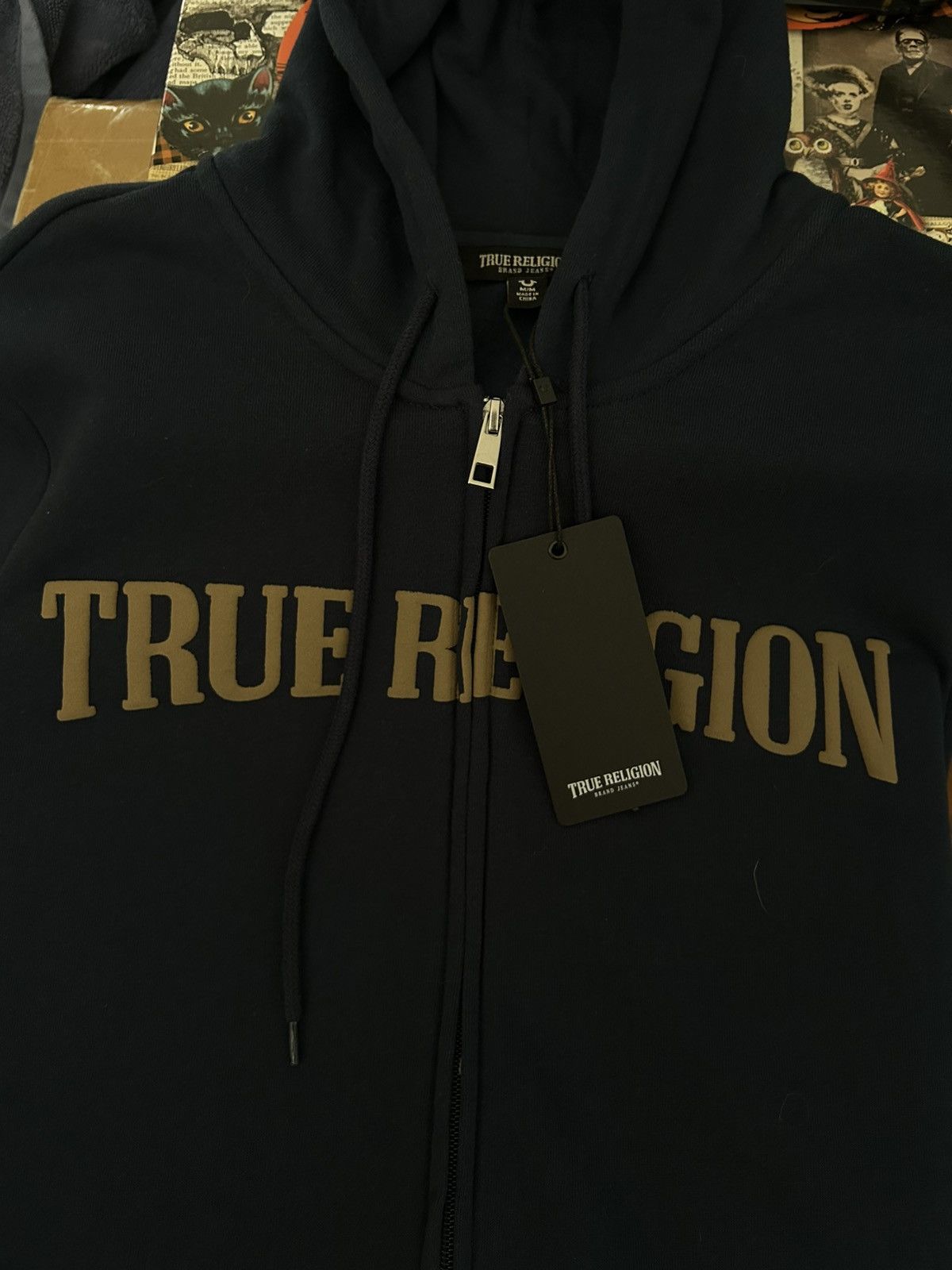 True Religion Brand new true religion buddah print zip up jacket with tags Size US M / EU 48-50 / 2 - 5 Thumbnail