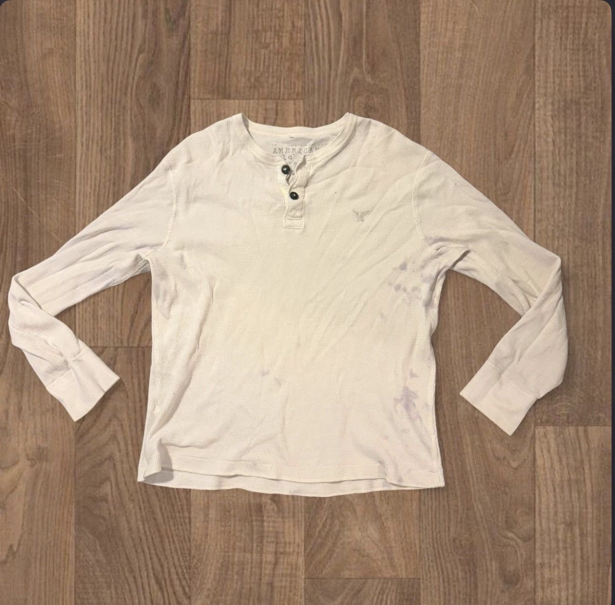 American Eagle Outfitters White American Eagle Vintage Shirt Size US XXL / EU 58 / 5 - 1 Thumbnail