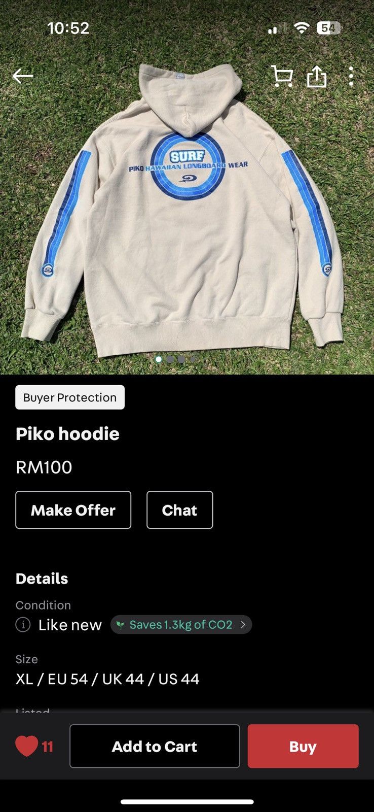 Other Piko Vintage Hoodie Size US M / EU 48-50 / 2 - 6 Thumbnail
