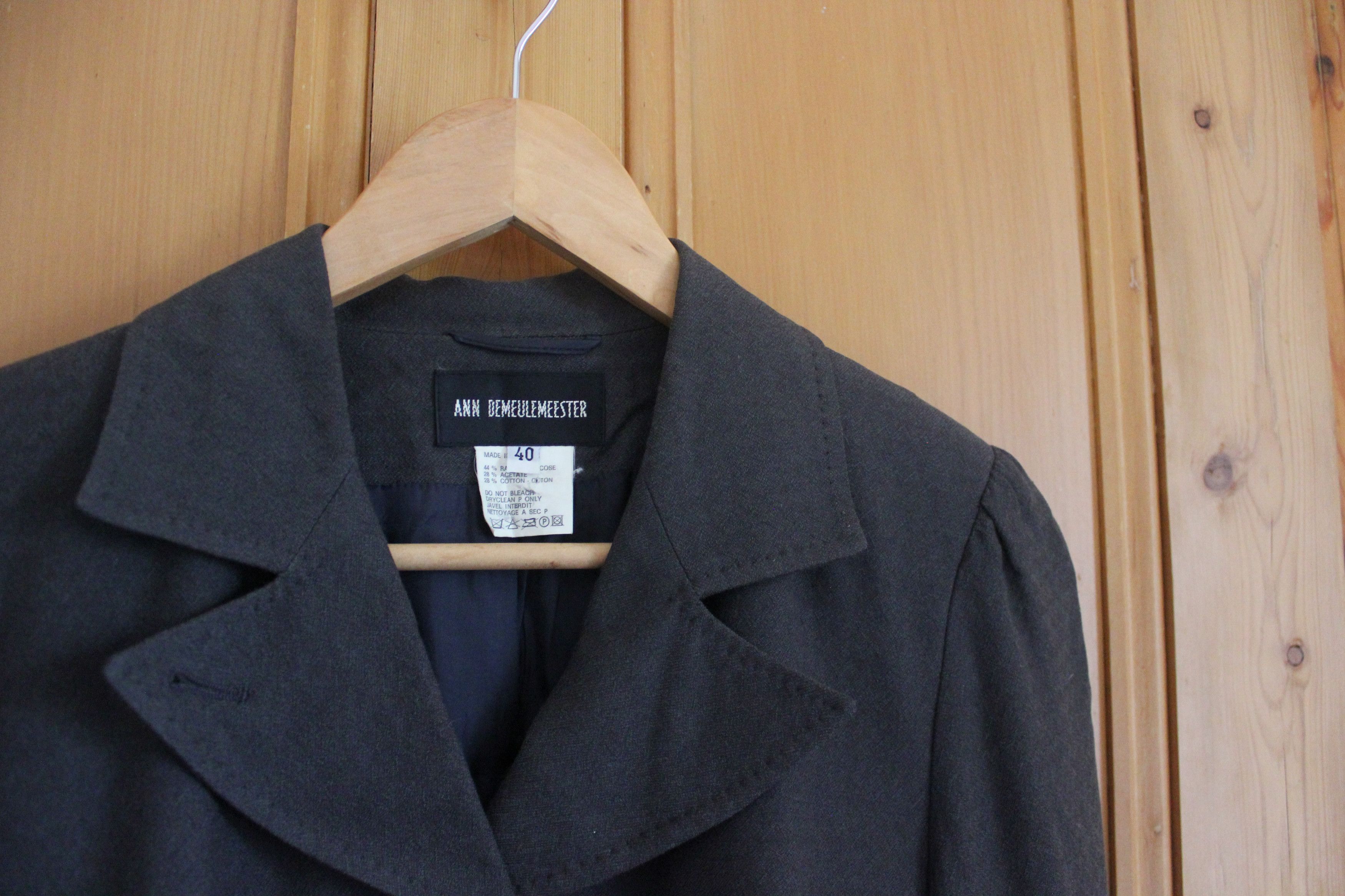 Ann Demeulemeester ann demeulemeester 90s jacket Size S / US 4 / IT 40 - 4 Thumbnail