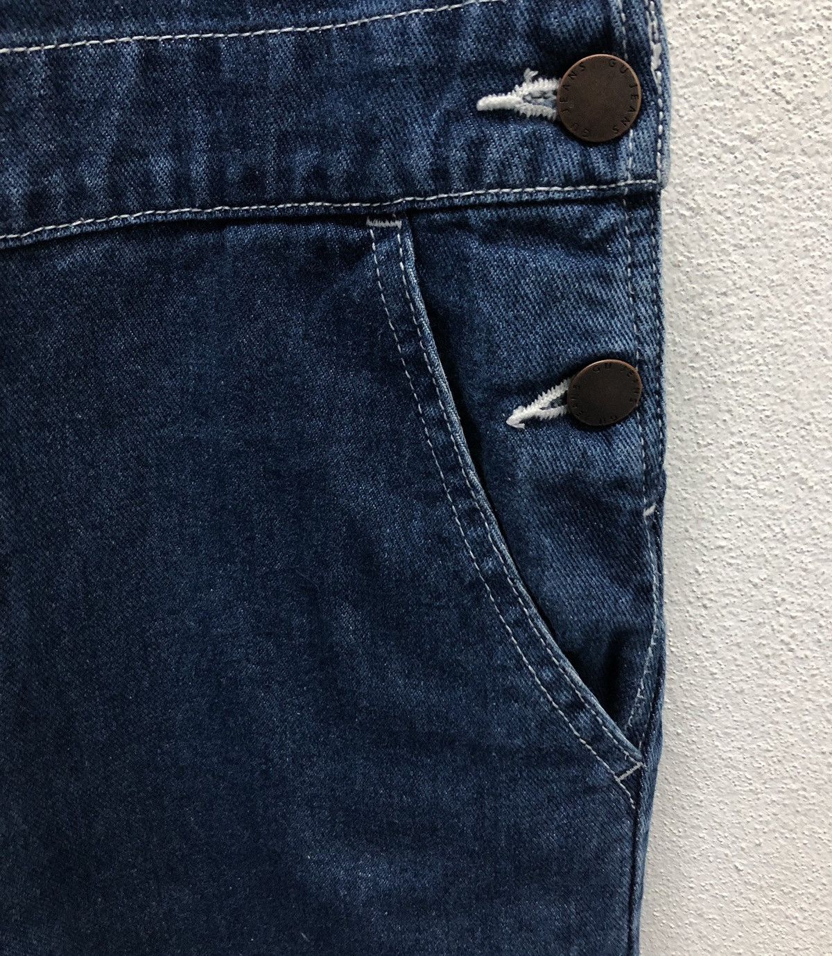 GU GU Jeans Overalls Size US 34 / EU 50 - 8 Thumbnail