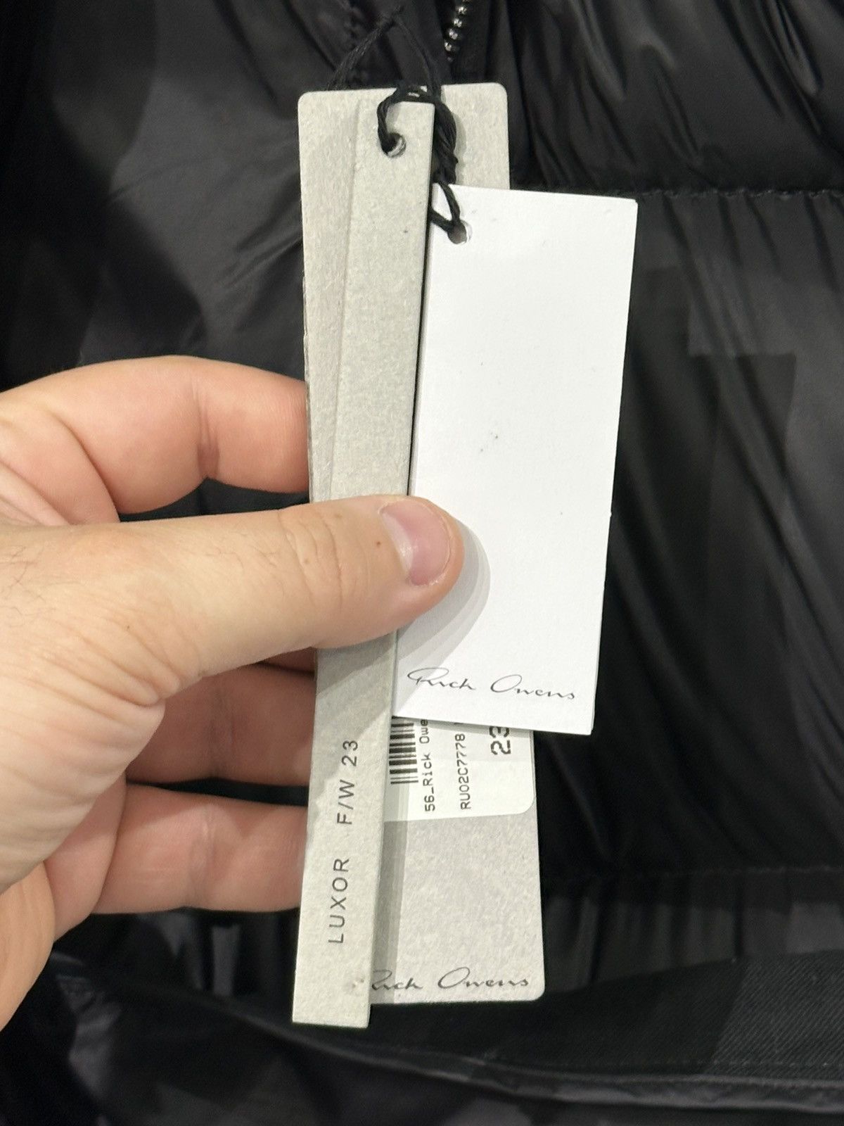 Rick Owens Rick Owens Jumbo Poncho Drella Goose Down Coat Black Size 56 Size US XL / EU 56 / 4 - 11 Thumbnail