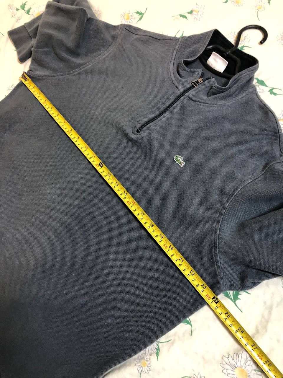 Lacoste Y2K Vintage Lacoste 1/4 zip sweatshirt streetwear Size US XL / EU 56 / 4 - 13 Thumbnail