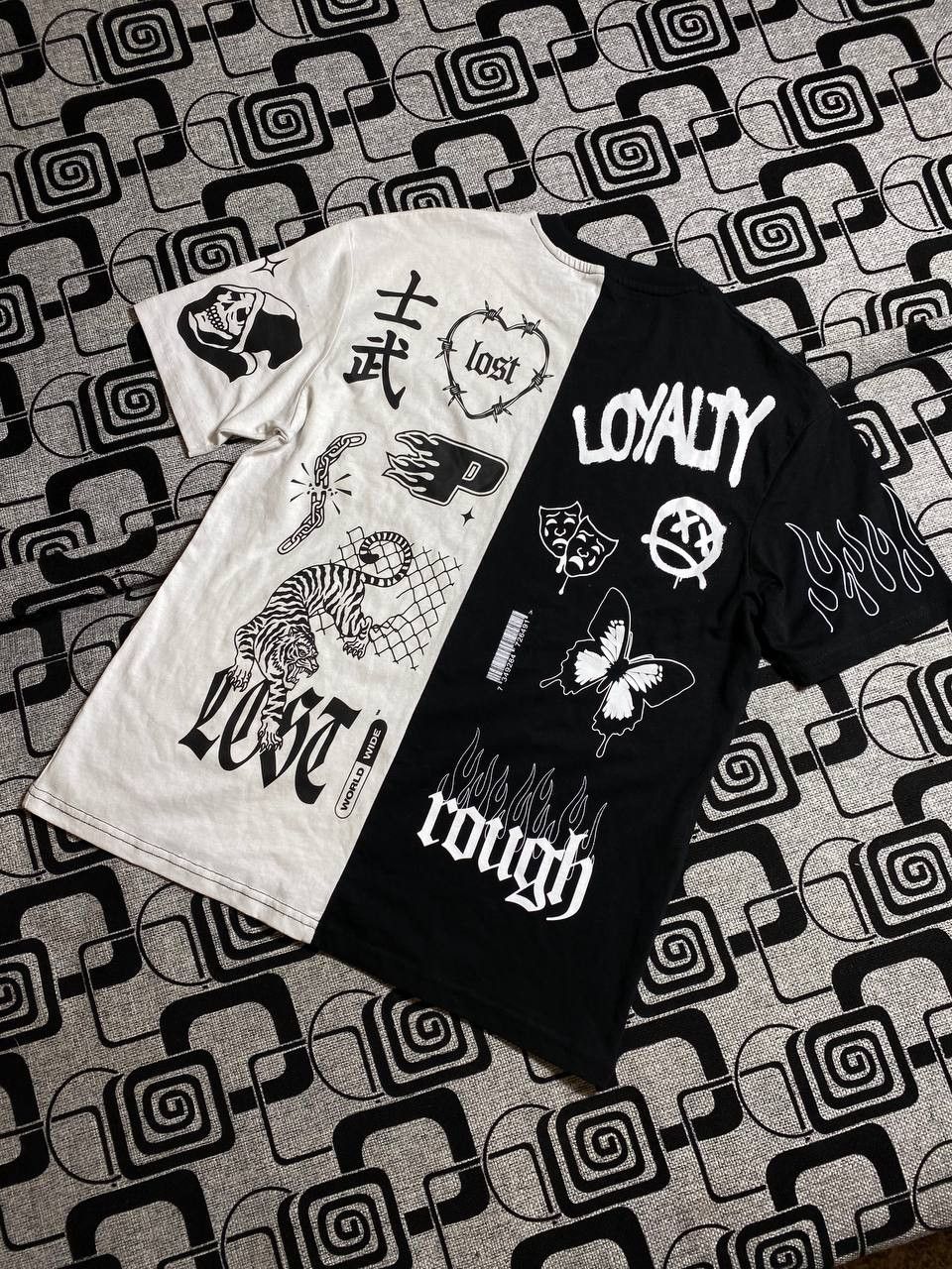Other Y2K Affliction Style All Over Print T Shirt Tee Tapout Japan Size US M / EU 48-50 / 2 - 6 Thumbnail