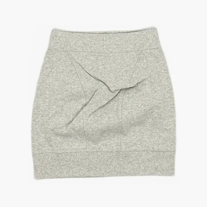 Alexander Wang Alexander Wang Gray Bodycon Mini Skirt - Size 23" - 3 Thumbnail