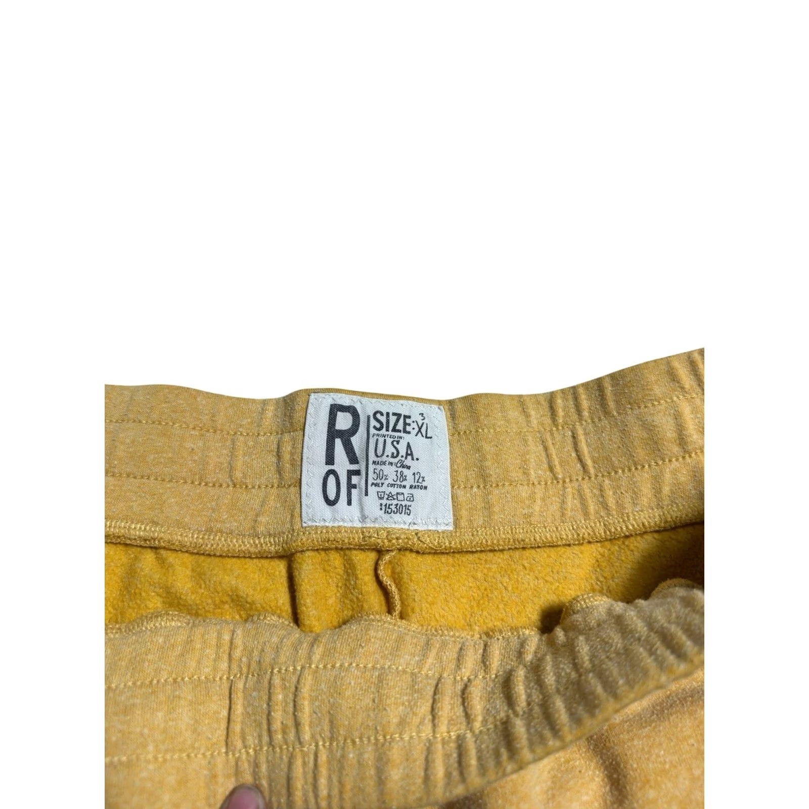 Roots Roots of Fight Muhammad Ali Rumble 1974 Shorts Sz 3XL Yellow Sweat Men Size US 39 - 3 Thumbnail