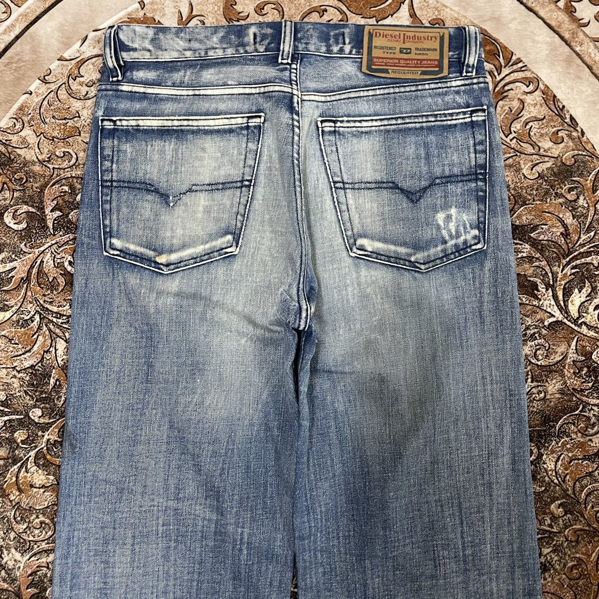 Diesel 🔥Vintage Diesel Industry Stoned Washed Ripped Distress Jeans Size US 32 / EU 48 - 5 Thumbnail