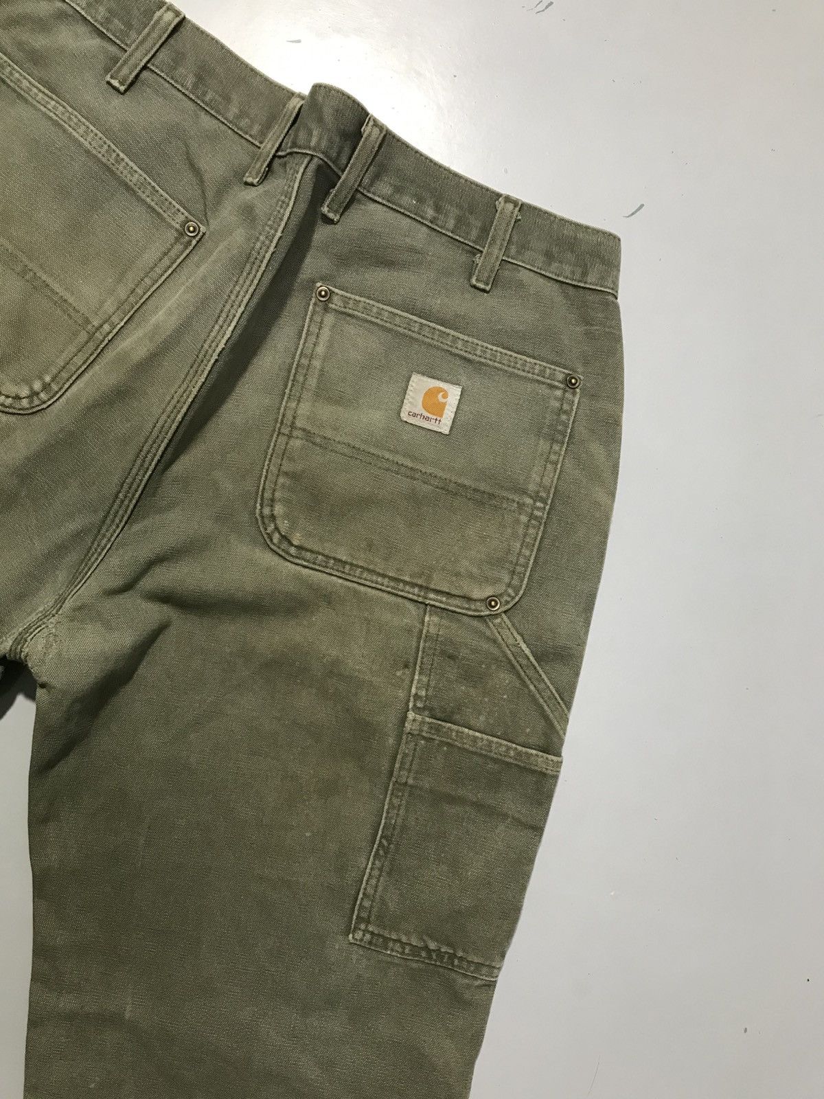 Carhartt Vintage carhartt EB136 MOS damaged carpenter Size US 34 / EU 50 - 13 Thumbnail