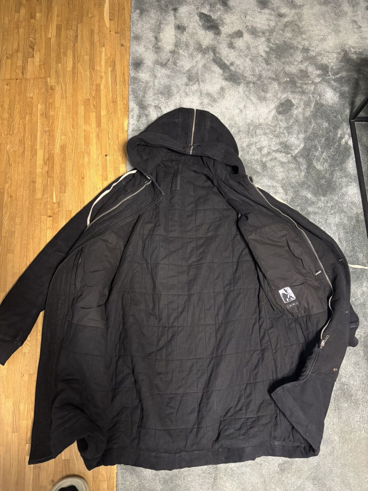 Rick Owens Drkshdw Rick Owens DRKSHDW parka Size US XL / EU 56 / 4 - 2 Thumbnail
