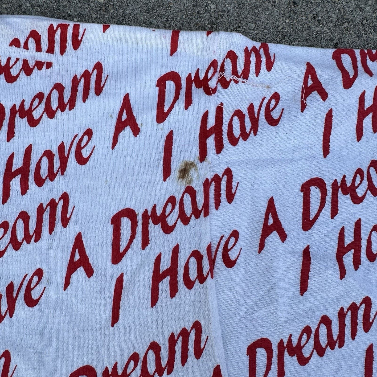 Vintage Vintage Martin Luther King Jr. I Have A Dream AOP T-Shirt Size US XL / EU 56 / 4 - 2 Thumbnail