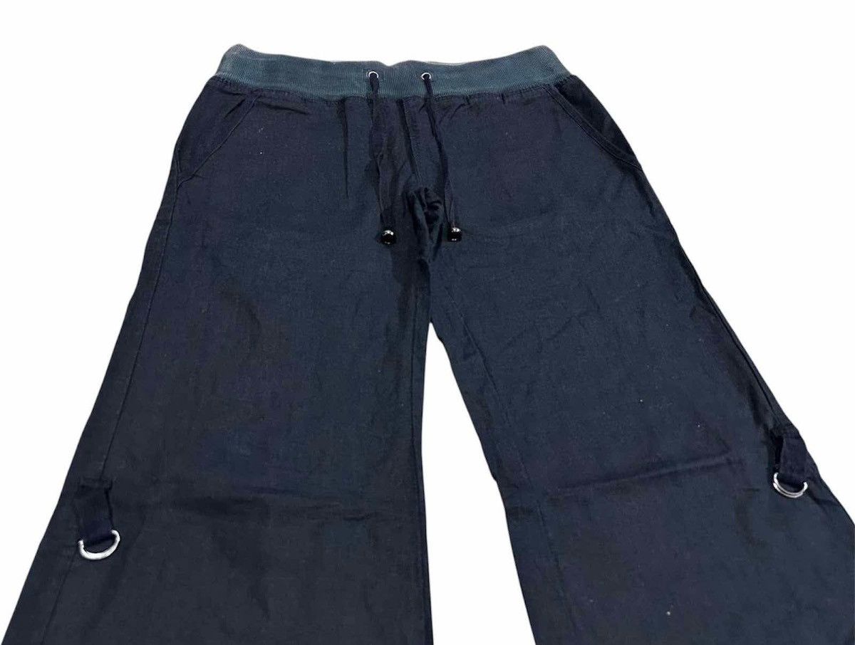 If Six Was Nine × Japanese Brand × Le Grande Bleu (L.G.B.) 🔥Sick Y2K Japanese Brand G.O.A Style Flared Pants Black Size US 30 / EU 46 - 2 Thumbnail