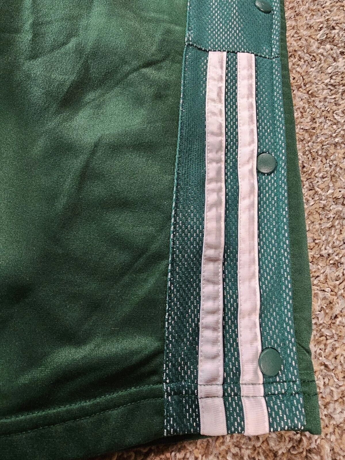 Designer green warm up tear away athletic pants Size US 32 / EU 48 - 7 Thumbnail