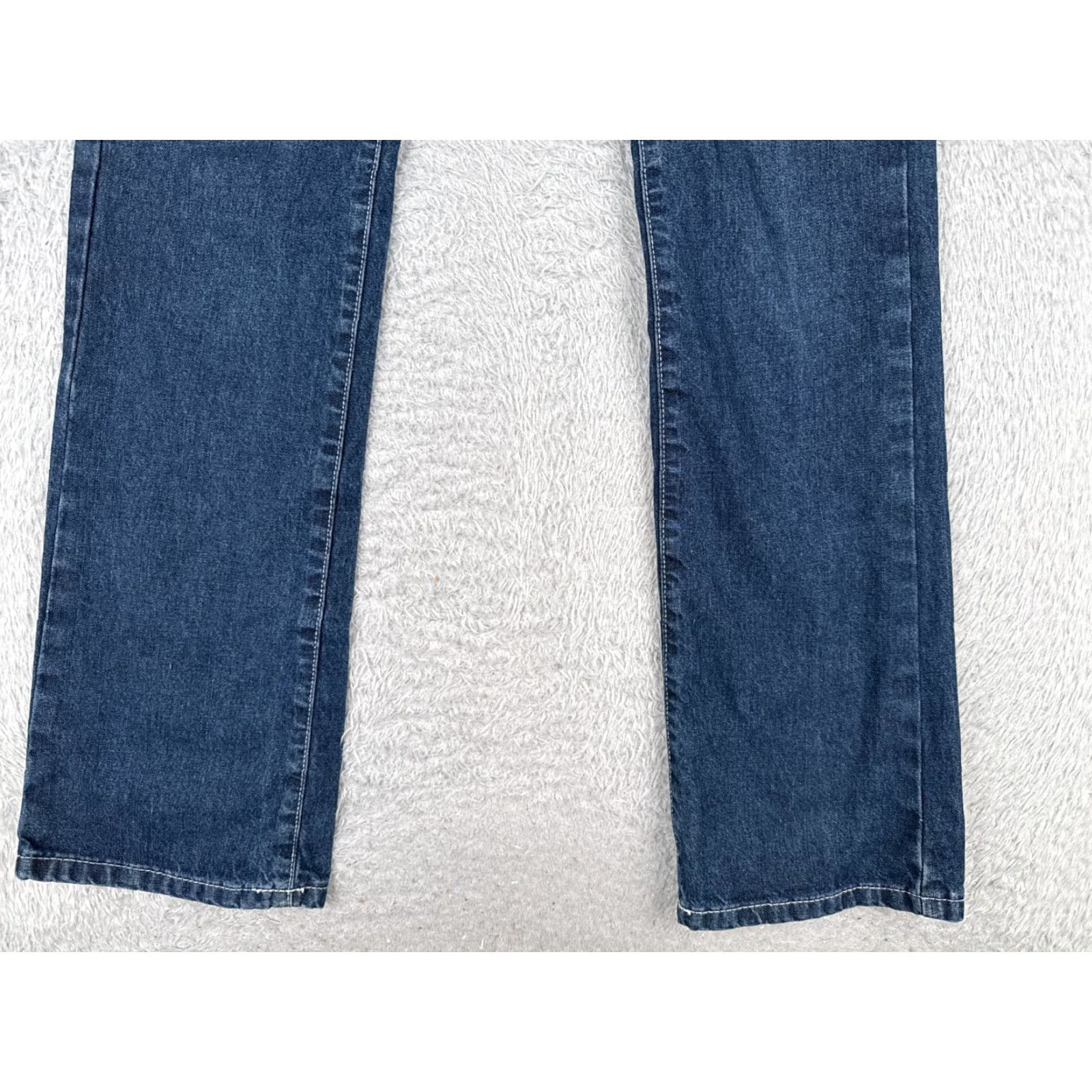 LAPCO Jeans Women Bootcut Denim 28x33 Blue Flame-Resistant Mid Rise 4 Regular 5-Pocket CAT2 Vintage No